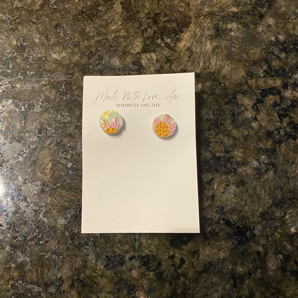 Floral Studs